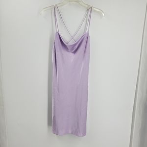 ALICE+OLIVIA lavender cocktail dress size 8